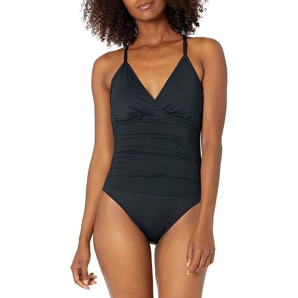New. La Blanca ruched tummy control swimsuit. Retails $135 - Picture 11 of 15